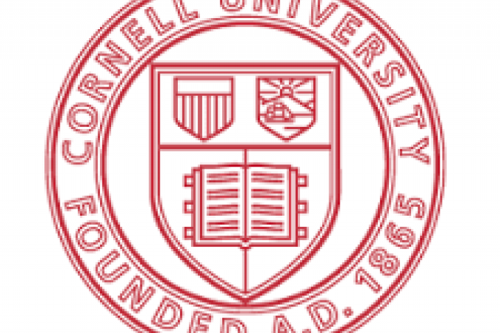 red Cornell insignia