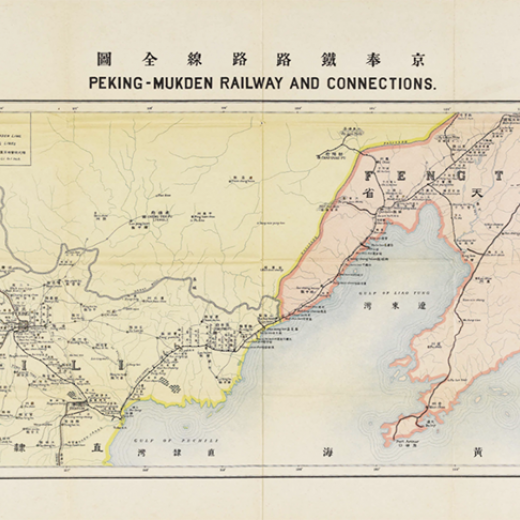 Peking-Mukden Railway map