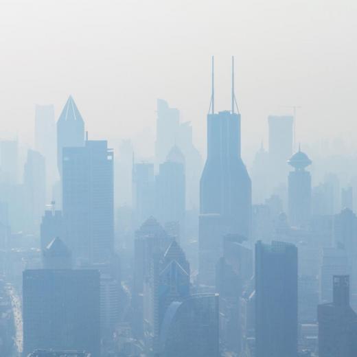 China urban air pollution
