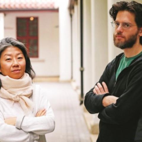 Marshall with Candace Chong