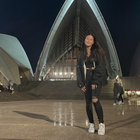 Allison Lee ’25 studied abroad this summer at the University of Sydney, a Cornell Global Hubs partner university, while working as a business and marketing intern.
