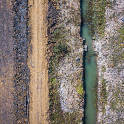 landscape aerial view