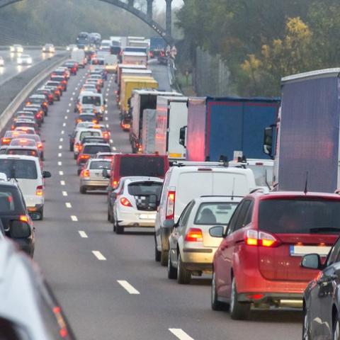 highway traffic jam